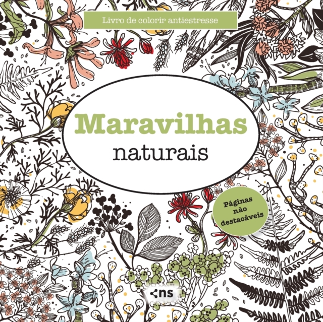 Livro de Colorir Antiestresse Maravilhas Naturais, Paperback / softback Book