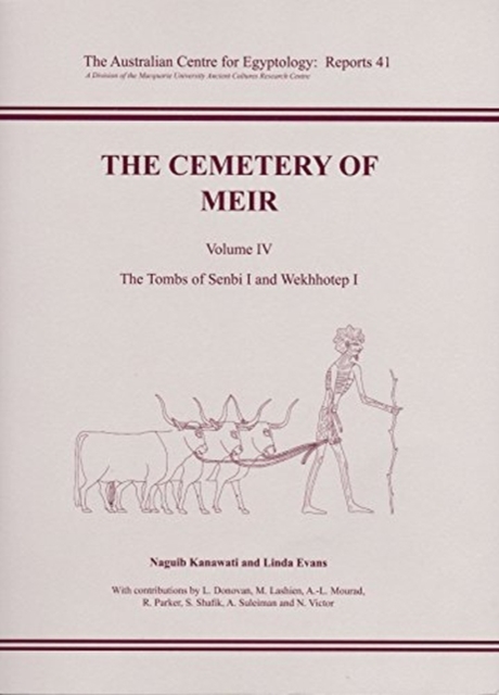 The Cemetery of Meir : Volume lV: The Tombs of Senbi l and Wekhhotep l, Paperback / softback Book
