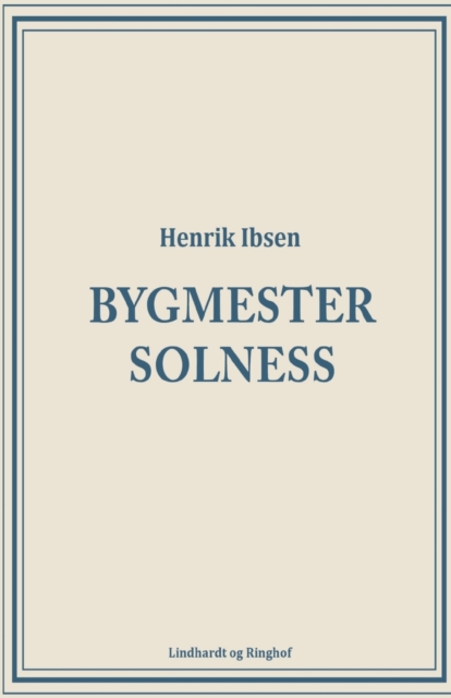 Bygmester Solness, Paperback / softback Book