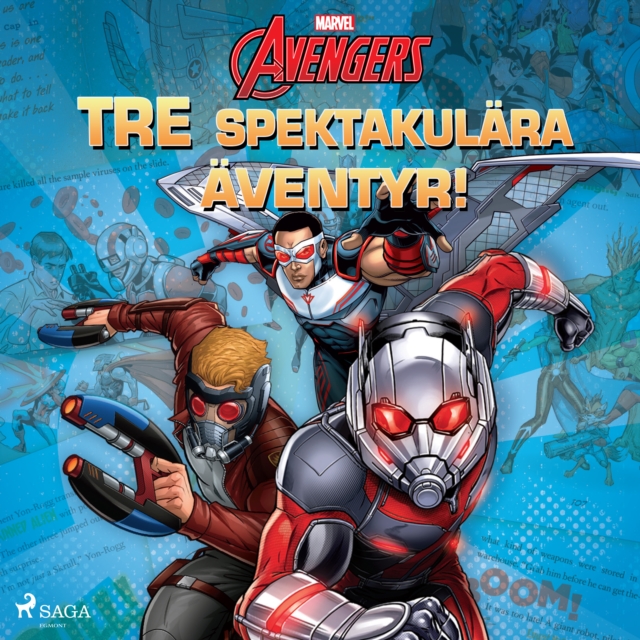 Avengers - TRE spektakulara aventyr!, eAudiobook MP3 eaudioBook