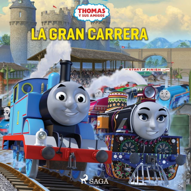 Thomas y sus amigos - La gran carrera, eAudiobook MP3 eaudioBook