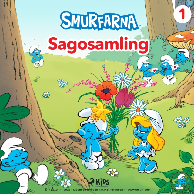 Smurfarna - Sagosamling 1, eAudiobook MP3 eaudioBook