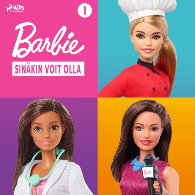 Barbie - Sinakin voit olla -kokoelma 1, eAudiobook MP3 eaudioBook