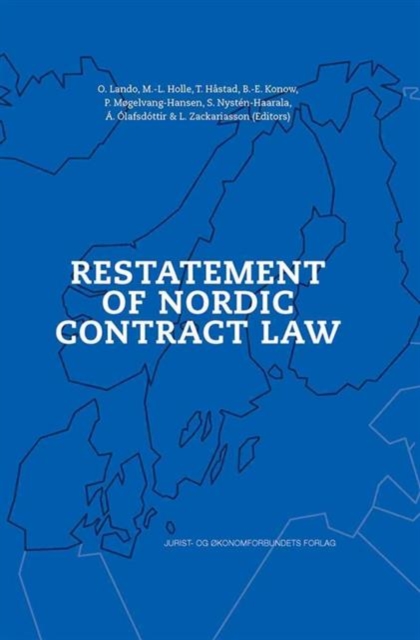 Restatement of Nordic Contract Law, Hardback Book