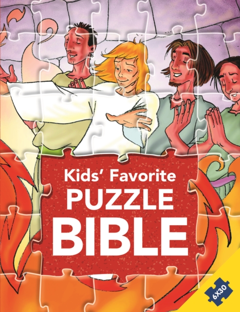 Kids' Favorite Puzzle Bible, Hardback Book