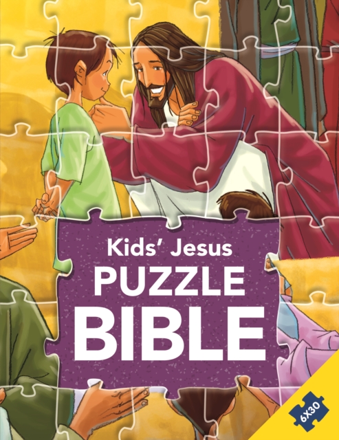 Kids' Jesus Puzzle Bible, Hardback Book