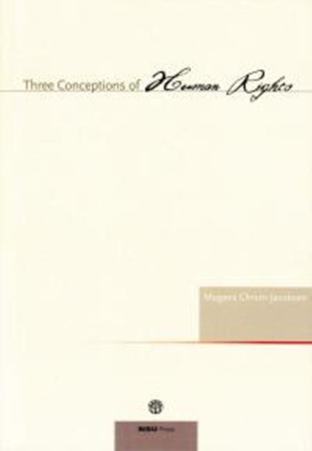 Three Conceptions of Human Rights, Paperback / softback Book
