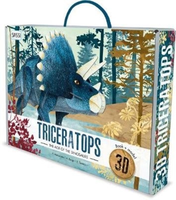 The Age of Dinosaurs - 3D Triceratops, Hardback Book