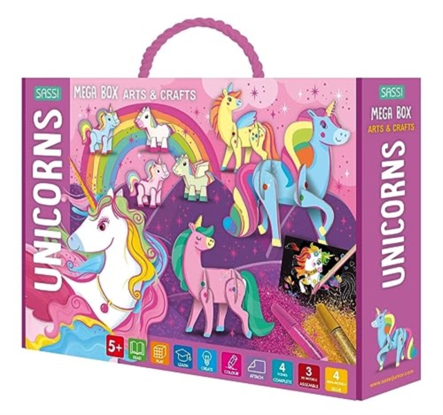 Mega Box Arts and Crafts - Unicorn, Paperback / softback Book