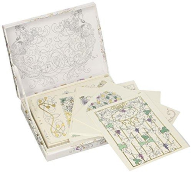 Art Nouveau: 12 Greeting Cards with Envelopes, Multiple copy pack Book