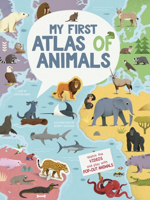 My First Atlas of Animals, Hardback Book