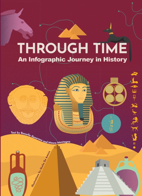 Through Time : An Infographic Journey in History, Hardback Book
