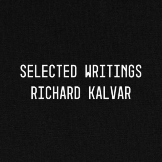 Richard Kalvar: Selected Writings, Paperback / softback Book