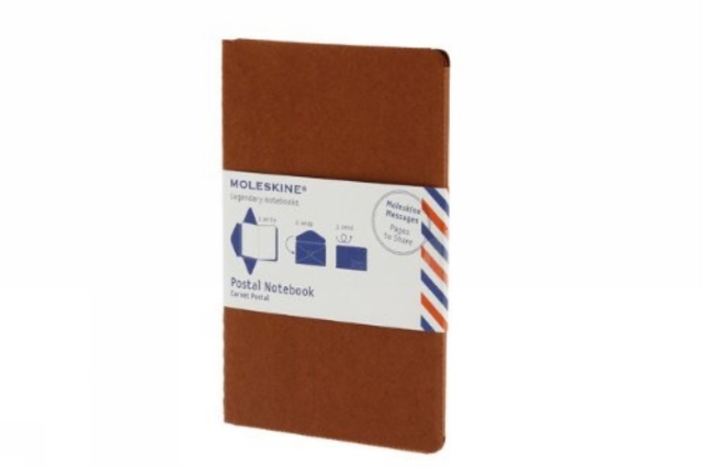 Moleskine Postal Notebook - Pocket Terracotta Red, Notebook / blank book Book