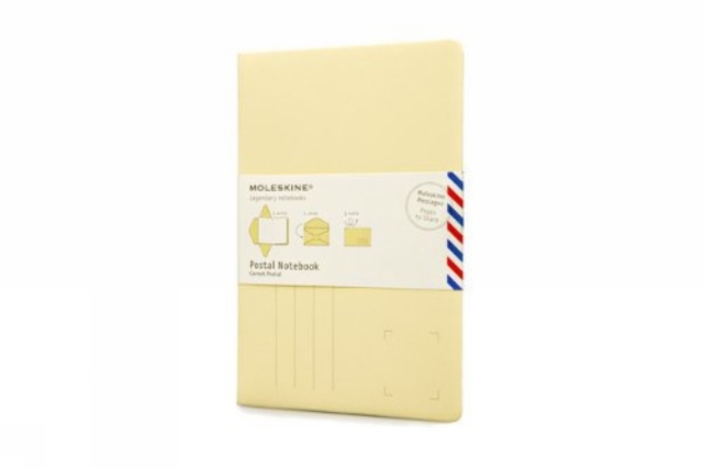 Moleskine Postal Notebook - Large Frangipane Yellow, Notebook / blank book Book