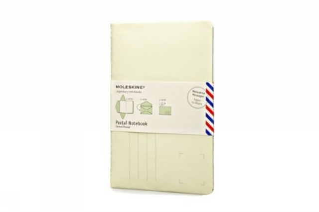 Moleskine Postal Notebook - Large Tea Green, Notebook / blank book Book
