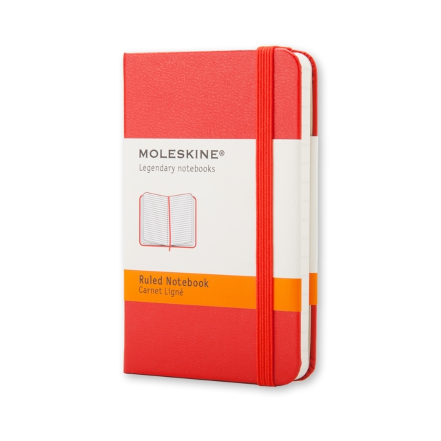 Moleskine Red Extra Small Ruled Notebook Hard, Notebook / blank book Book