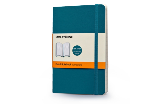 Moleskine Soft Cover Underwater Blue Pocket Ruled Notebook, Notebook / blank book Book
