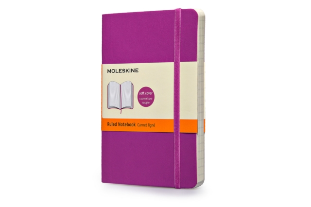 Moleskine Soft Cover Orchid Purple Pocket Ruled Notebook, Notebook / blank book Book
