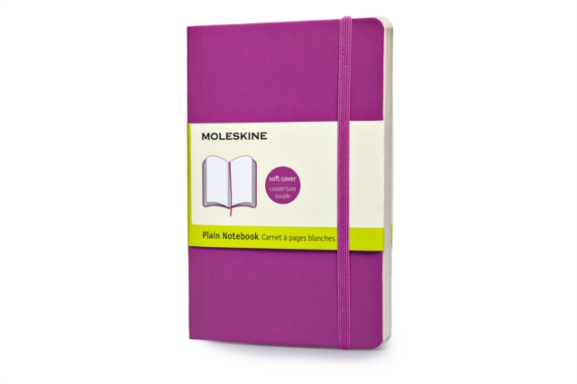 Moleskine Soft Cover Orchid Purple Pocket Plain Notebook, Notebook / blank book Book