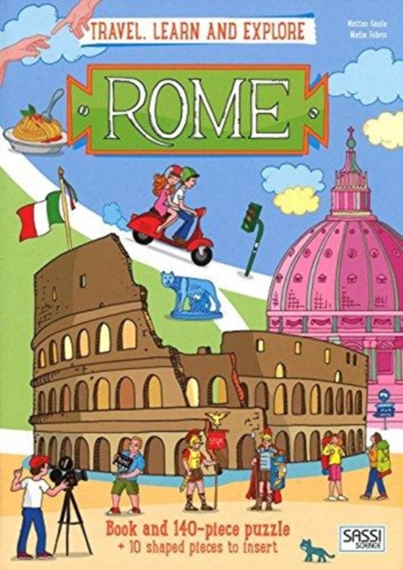 ROME BOOK & PUZZLE,  Book