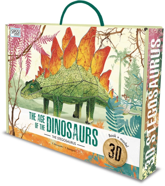 The Age of Dinosaurs - 3D Stegosaurus, Hardback Book