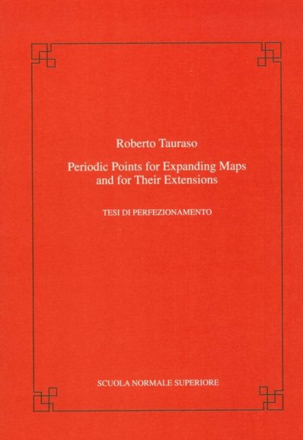 Periodic points for expanding maps and their extensions, Paperback / softback Book