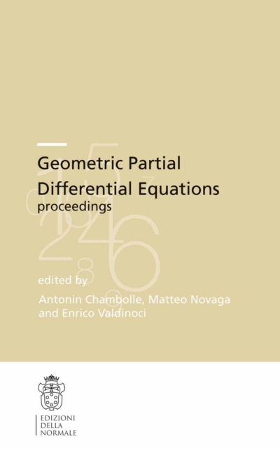Geometric Partial Differential Equations, PDF eBook