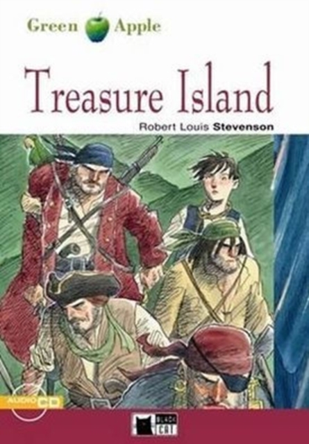 Green Apple : Treasure Island + audio CD, Mixed media product Book