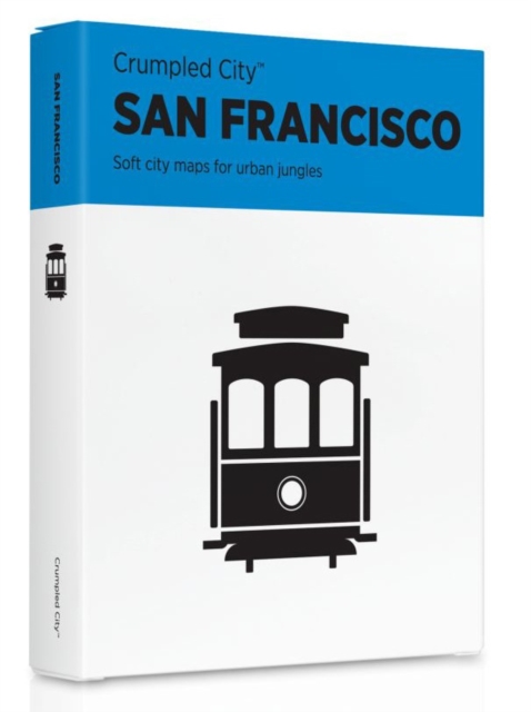 San Francisco Crumpled City Map, Sheet map Book