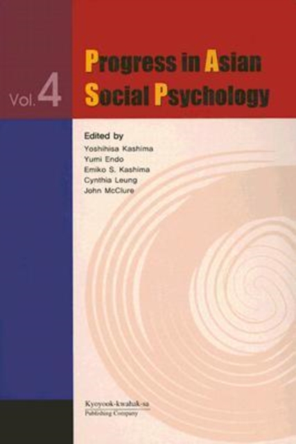 Progress in Asian Social Psychology v. 4, Paperback / softback Book