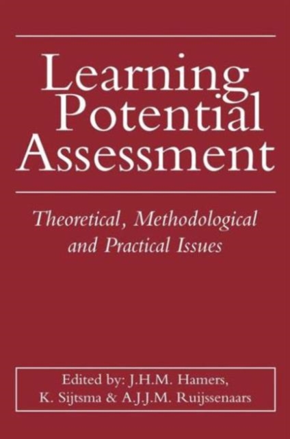 Learning Potential Assessment, Hardback Book