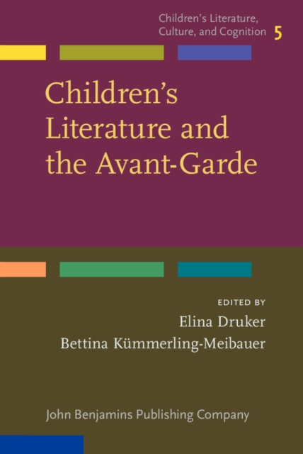 Children's Literature and the Avant-Garde, Hardback Book