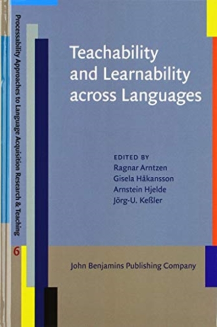 Teachability and Learnability across Languages, Hardback Book