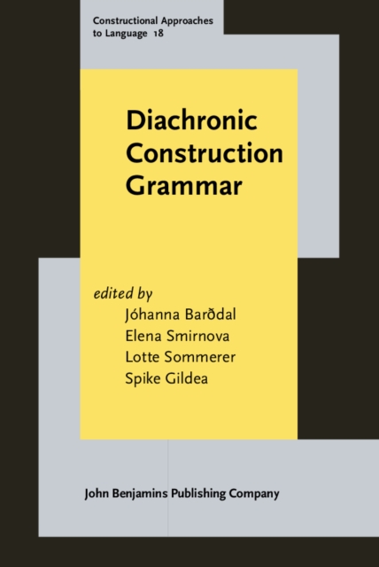 Diachronic Construction Grammar, Hardback Book