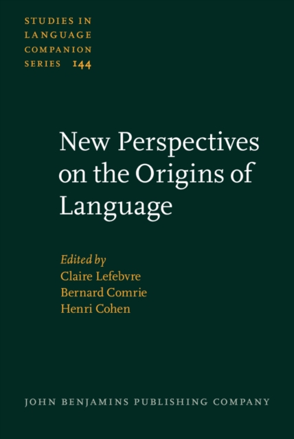 New Perspectives on the Origins of Language, Hardback Book