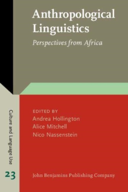 Anthropological Linguistics : Perspectives from Africa, Hardback Book