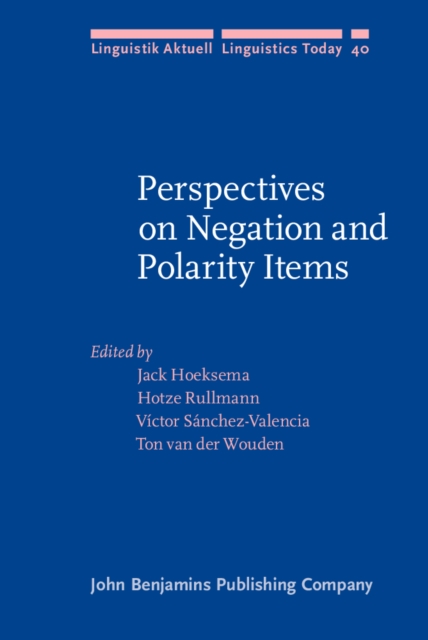 Perspectives on Negation and Polarity Items, Hardback Book