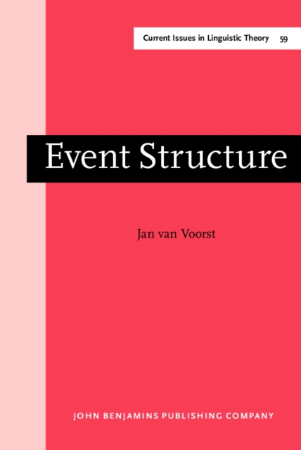 Event Structure, Hardback Book