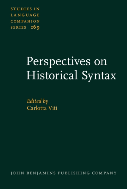 Perspectives on Historical Syntax, Hardback Book