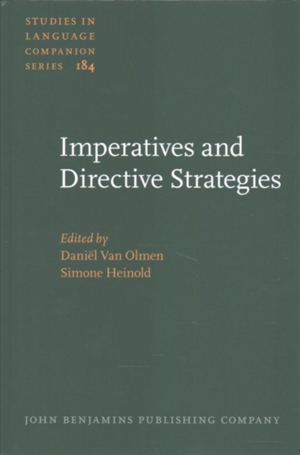 Imperatives and Directive Strategies, Hardback Book