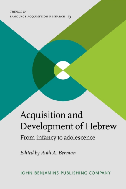 Acquisition and Development of Hebrew : From infancy to adolescence, PDF eBook