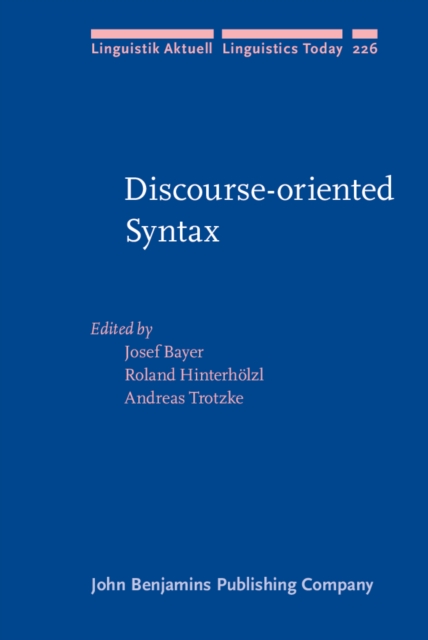 Discourse-oriented Syntax, PDF eBook