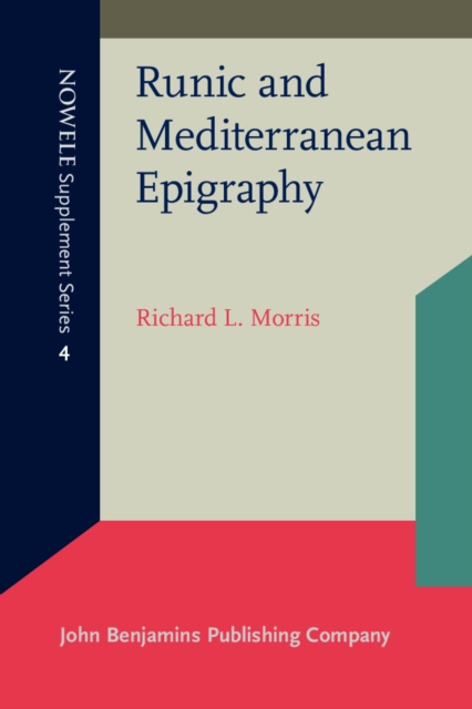 Runic and Mediterranean Epigraphy, PDF eBook