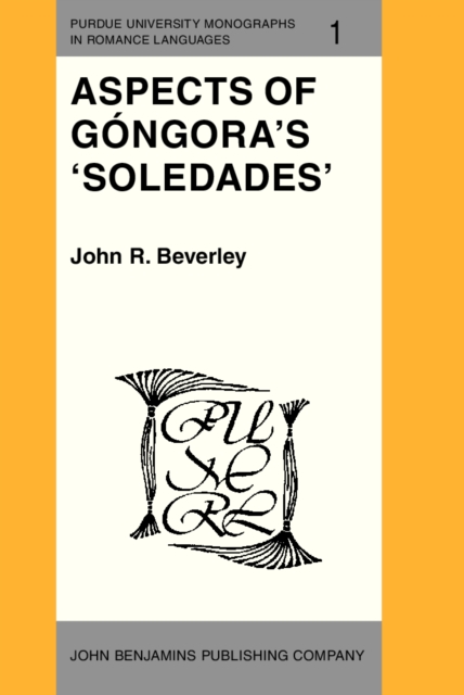 Aspects of Gongora's 'Soledades', PDF eBook