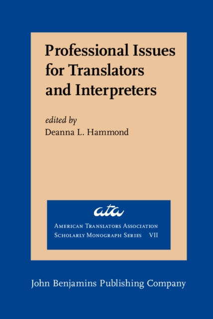 Professional Issues for Translators and Interpreters, PDF eBook