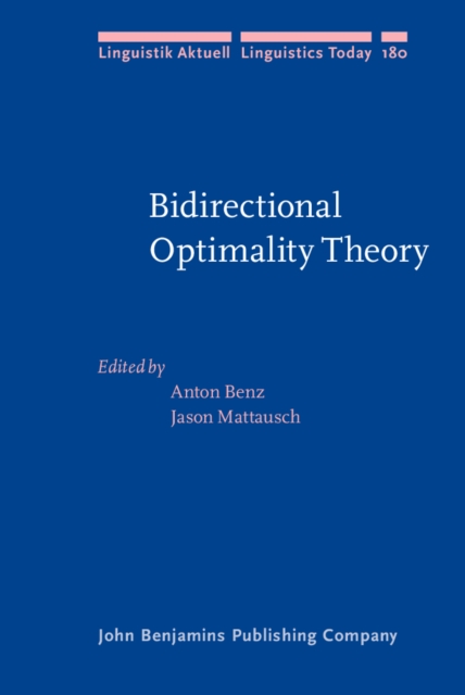 Bidirectional Optimality Theory, PDF eBook