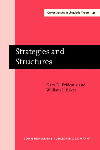 Strategies and Structures : The processing of relative clauses, PDF eBook