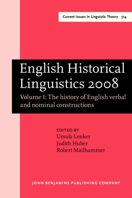 English Historical Linguistics 2008 : Selected papers from the fifteenth International Conference on English Historical Linguistics (ICEHL 15), Munich, 24-30 August 2008.. Volume I: The history of Eng, PDF eBook