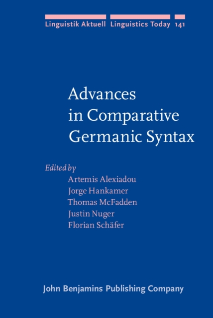 Advances in Comparative Germanic Syntax, PDF eBook